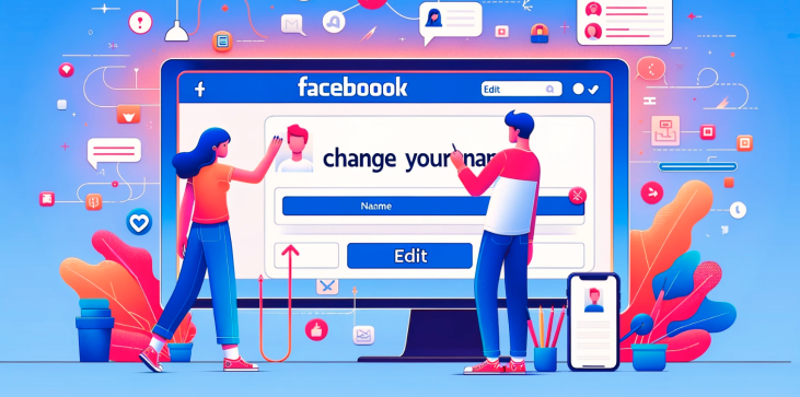 Facebook&#39;ta adınızı değiştirin 2